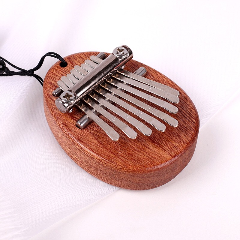Đàn Kalimba Mini 8 Phím Gỗ Sapele KaLinh Đàn Kalimba Mini 8 Phím Gỗ Sapele KaLinh