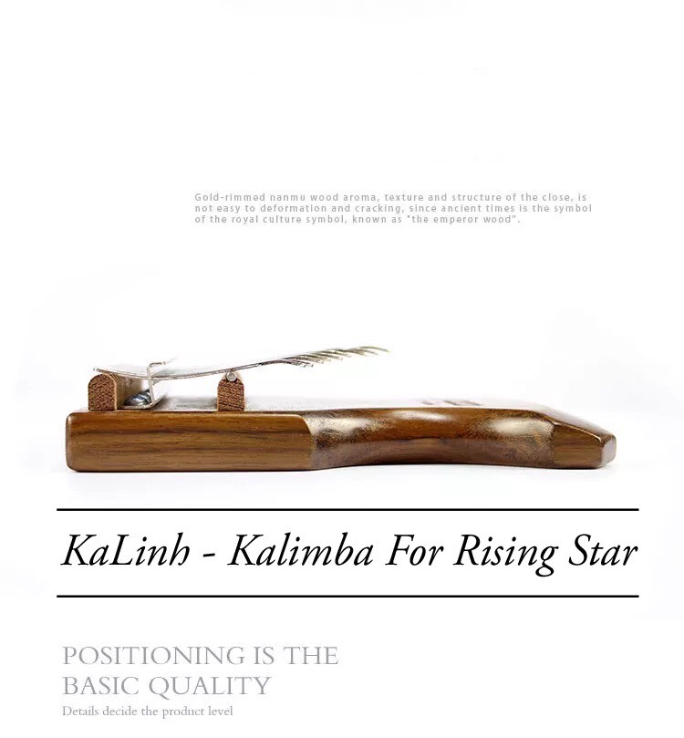 Đàn Kalimba 17 Phím Gỗ Phoebe Chinensis Mbira KaLinh Đàn Kalimba 17 Phím Gỗ Phoebe Chinensis Mbira KaLinh