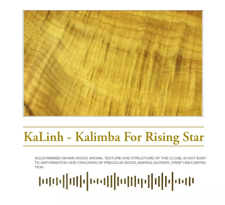 Đàn Kalimba 17 Phím Gỗ Phoebe Chinensis Mbira KaLinh Đàn Kalimba 17 Phím Gỗ Phoebe Chinensis Mbira KaLinh