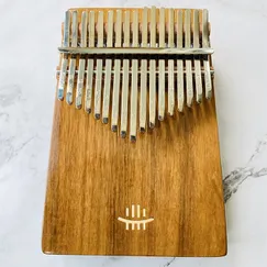 Đàn Kalimba 17 Phím Gỗ Walnut Âm Đáy Hluru KaLinh
