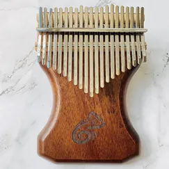 Đàn Kalimba 21 Phím Gỗ Keo Acacia Nguyên Khối Kameleon KaLinh