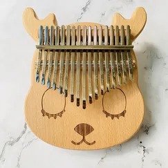 Đàn Kalimba Hươu 17 Phím/21 Phím Gỗ Sồi/Vân Sam Nguyên Khối KaLinh