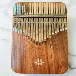 Đàn Kalimba 21 Phím Gỗ Hoàng Đàn Nguyên Khối Hluru
