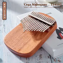 Đàn Kalimba 17 Phím Gỗ Mahogany Bo Nguyên Khối Cega