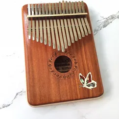 Đàn Kalimba 17 Phím Gỗ Hương Đỏ Cổ Điển Gecko KaLinh