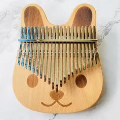 Đàn Kalimba 17 Phím/21 Phím Nguyên Khối Thỏ Gỗ Sồi KaLinh