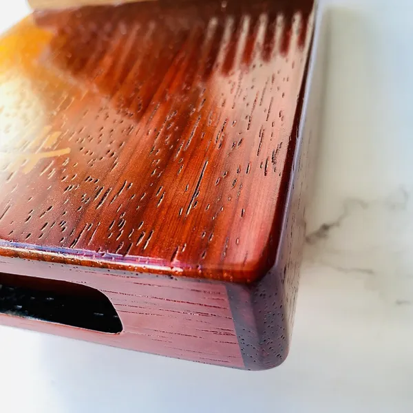 Đàn Kalimba 17 phím Âm Đáy Hoa Lê Đỏ KaLinh