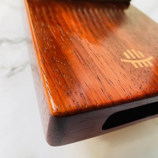 Đàn Kalimba 17 phím Âm Đáy Hoa Lê Đỏ KaLinh