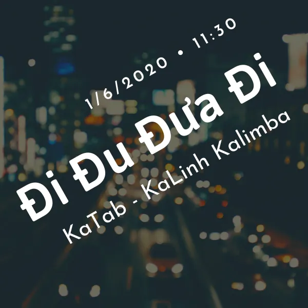 Đi Đu Đưa Đi - Cảm Âm Kalimba
