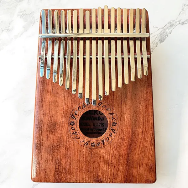 Đàn Kalimba 17 Phím Gỗ Hoa Hồng Cổ Điển Gecko