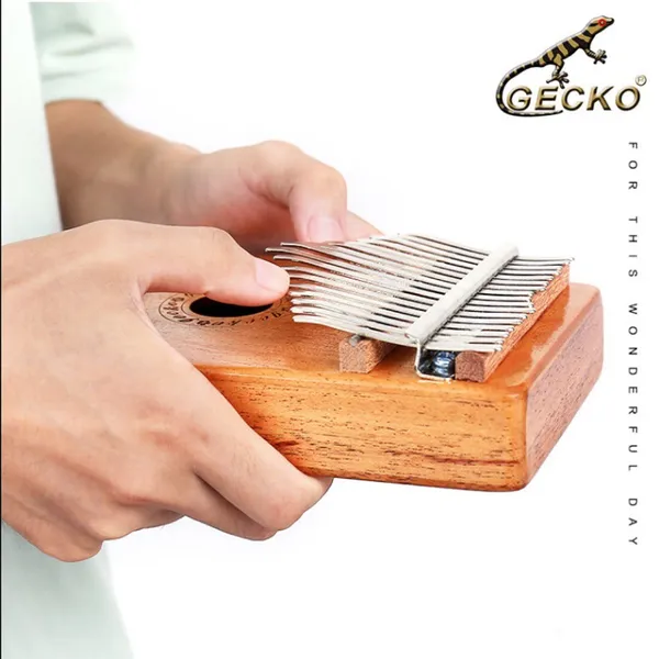 Đàn Kalimba 17 Phím Gỗ Keo Acacia Cổ Điển Gecko KaLinh