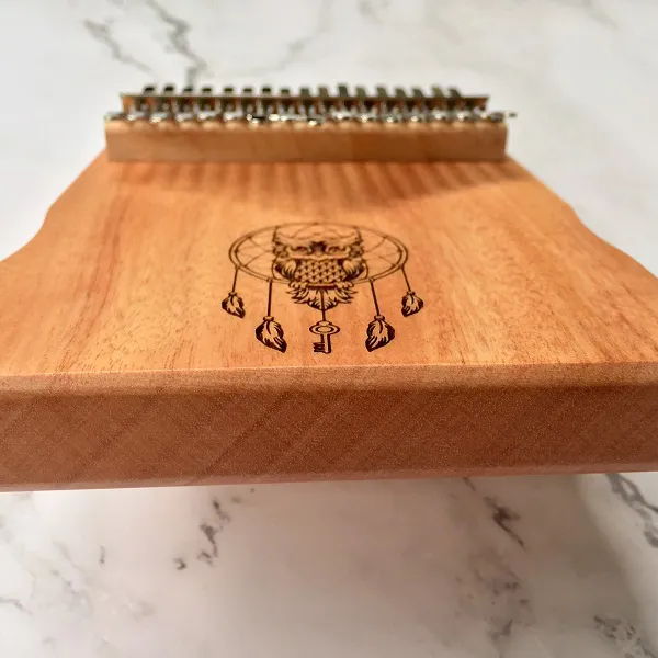 Đàn Kalimba 17 phím gỗ Mahogany Nguyên Khối KaLinh