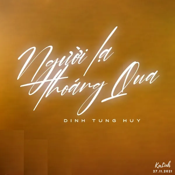 Người Lạ Thoáng Qua – Cảm Âm Kalimba
