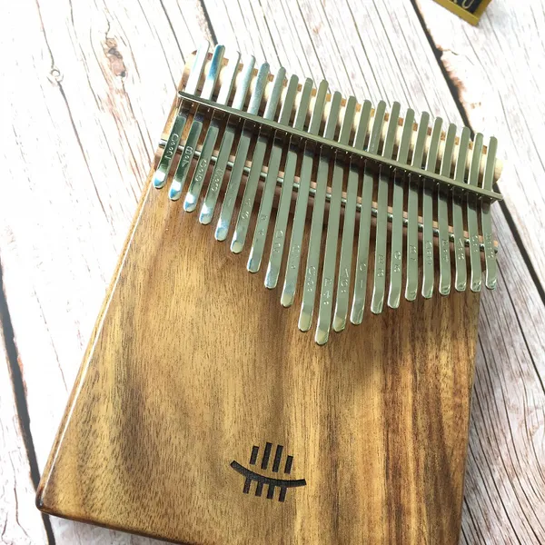Đàn Kalimba 21 Phím Gỗ Keo Âm Đáy Hluru KaLinh