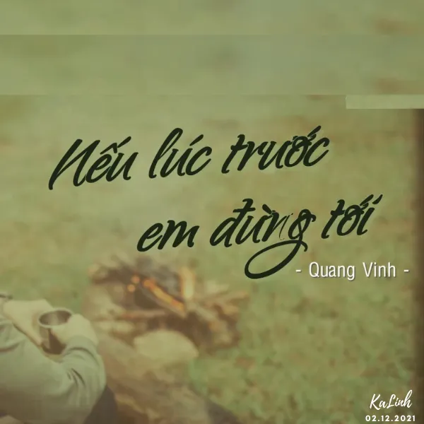 Nếu Lúc Trước Em Đừng Tới (Quang Vinh) - Cảm Âm Kalimba