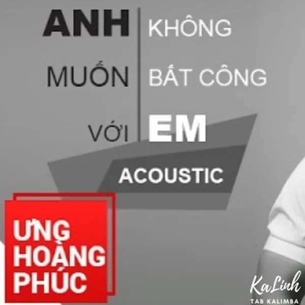 Anh Không Muốn Bất Công Với Em - Cảm Âm Kalimba
