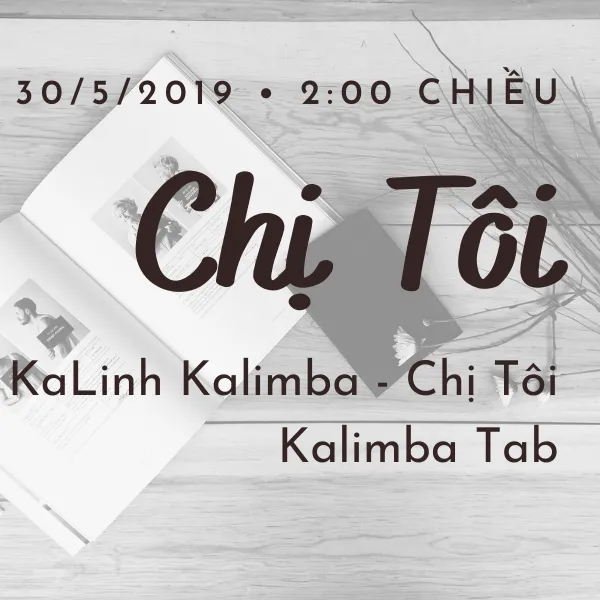 Chị Tôi - Cảm Âm Kalimba