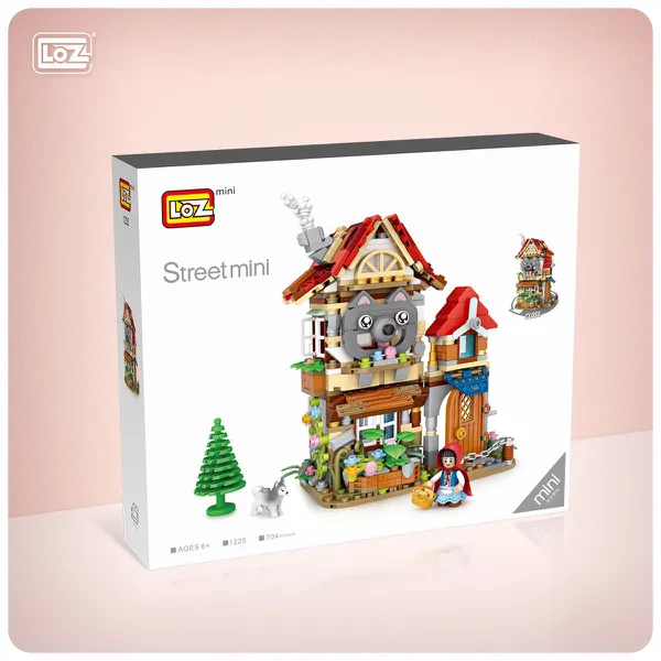 Combo 2 Nhà Cổ Tích 704 Mảnh Nhựa ABS Xếp Hình KaLoz