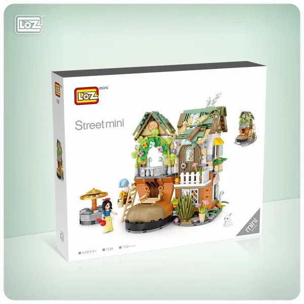 Combo 2 Nhà Cổ Tích 704 Mảnh Nhựa ABS Xếp Hình KaLoz