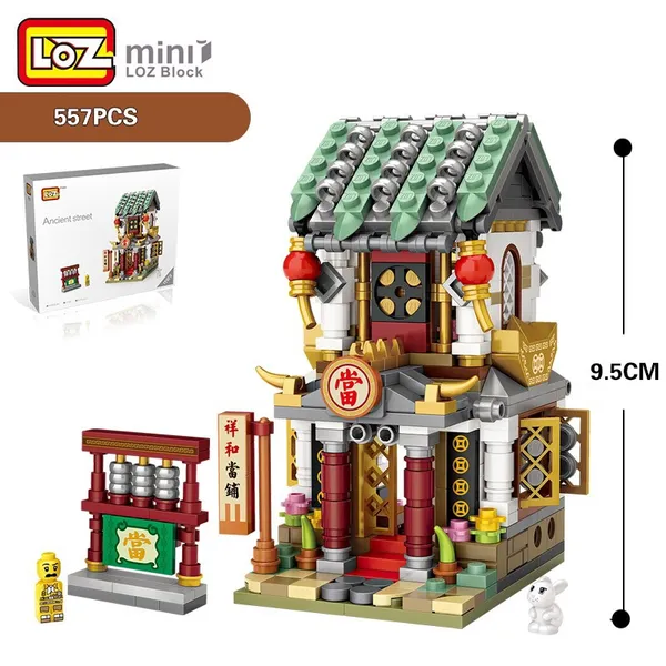Combo 4 Tiệm Nghề 500 Mảnh Nhựa ABS Xếp Hình KaLoz