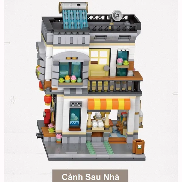 Combo Cổng ChinaTown Múa Lân 3581 Mảnh Nhựa ABS Xếp Hình KaLoz