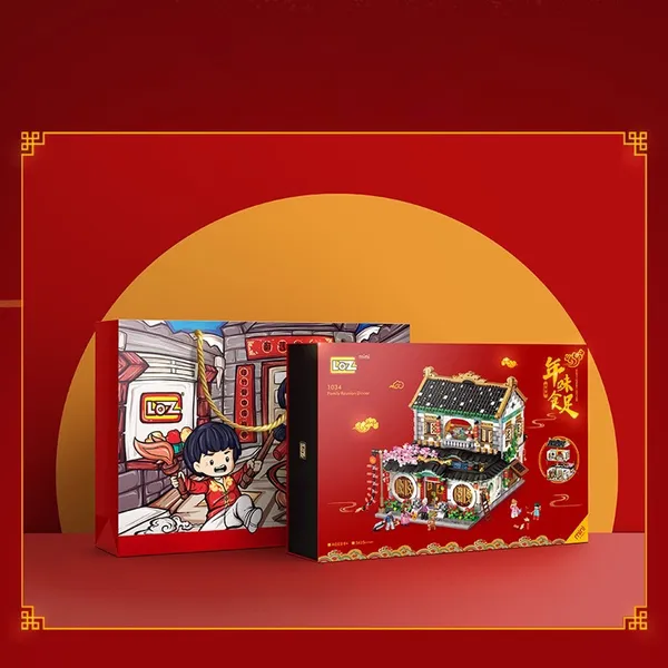 Combo Đại Gia Đình Nhà Mái Đen 3425 Mảnh Nhựa ABS Xếp Hình KaLoz