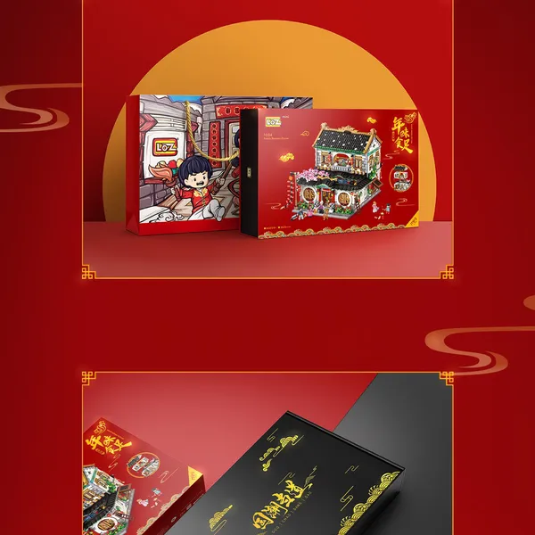 Combo Đại Gia Đình Nhà Mái Đen 3425 Mảnh Nhựa ABS Xếp Hình KaLoz
