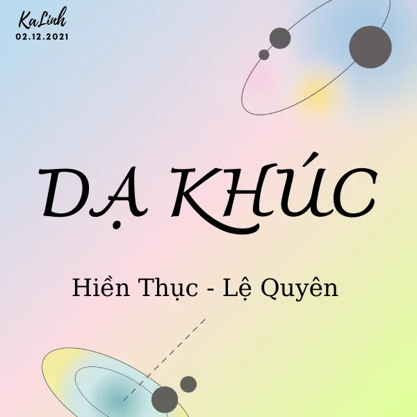 Dạ Khúc – Cảm Âm Kalimba