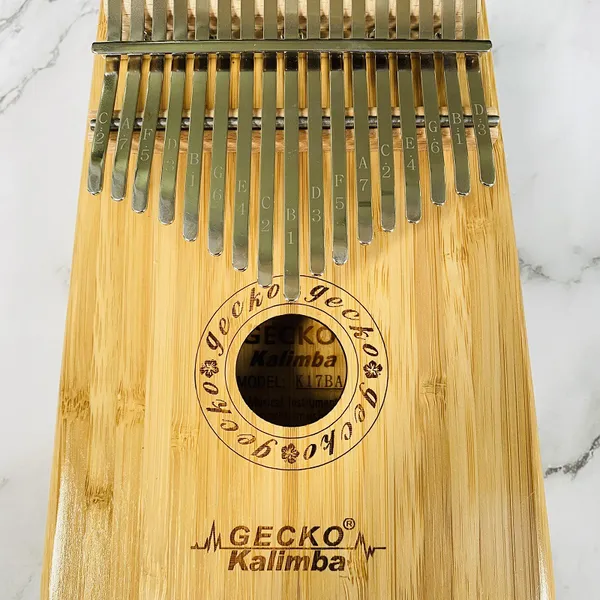 Đàn Kalimba 17 Phím Gỗ Tre Cổ Điển Classic Gecko KaLinh