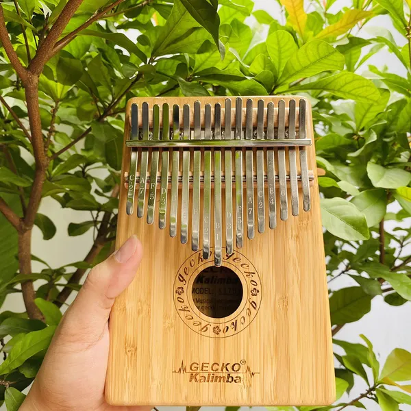 Đàn Kalimba 17 Phím Gỗ Tre Cổ Điển Classic Gecko KaLinh