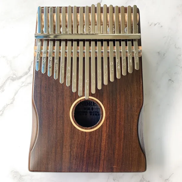 Đàn Kalimba 17 Phím Gỗ Hoa Hồng Classic Andrew KaLinh
