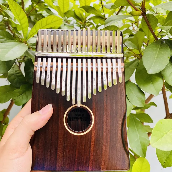Đàn Kalimba 17 Phím Gỗ Hoa Hồng Classic Andrew KaLinh