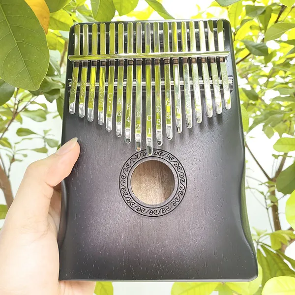 Đàn Kalimba 17 Phím Classic Gỗ Mahogany Bo Cạnh Andrew
