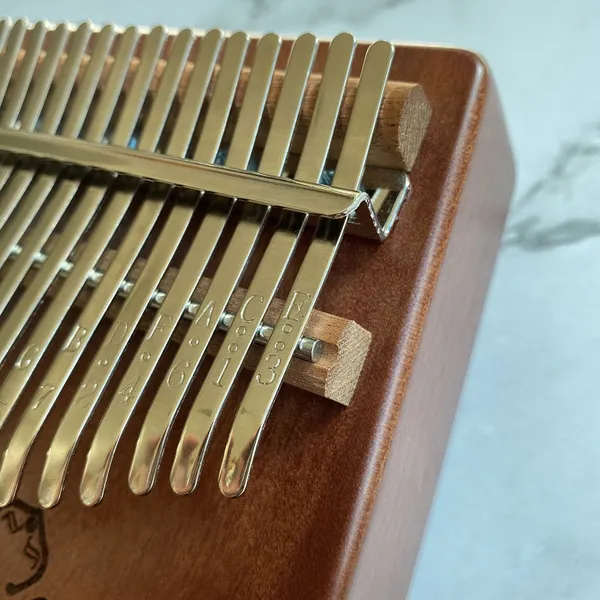 Đàn Kalimba 17 Phím Gỗ Mahogany Sen Phật Classic Andrew KaLinh