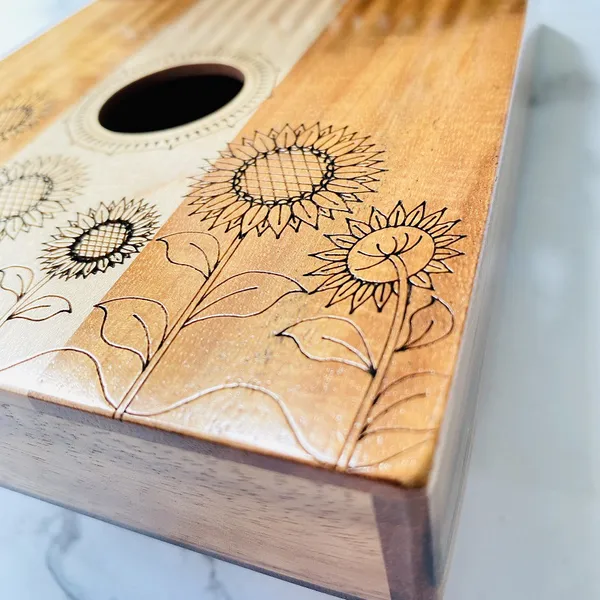 Đàn Kalimba 17 Phím Gỗ Phong + Keo Acacia Classic KaLinh