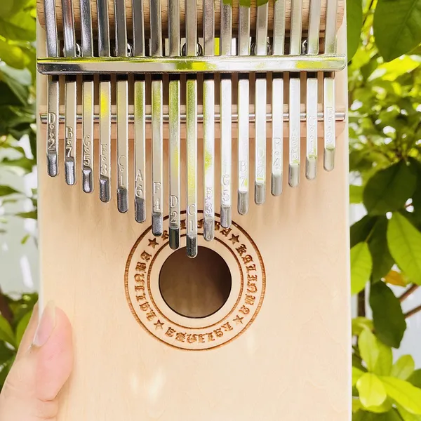 Đàn Kalimba 17 Phím Classic Gỗ Thông Nhám KaLinh