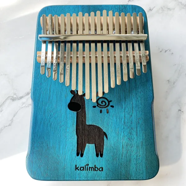 Đàn Kalimba 17 Phím Gỗ Mahogany Hươu Classic KaLinh