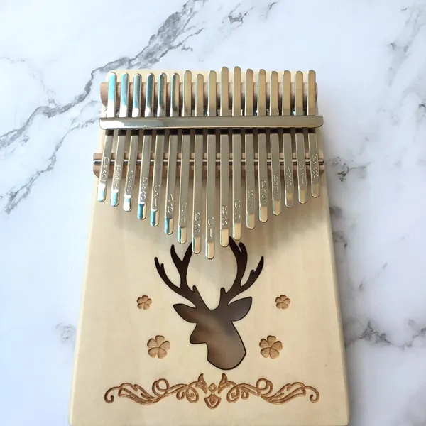 Đàn Kalimba 17 Phím Gỗ Thông Hươu Classic KaLinh