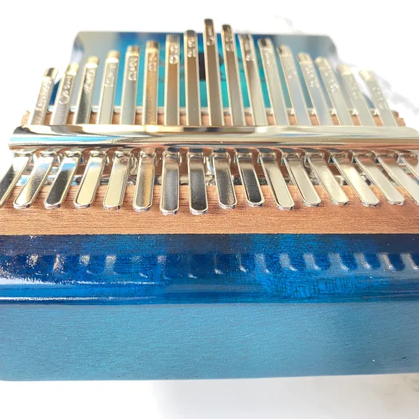 Đàn Kalimba 17 Phím Classic Mahogany Xanh Hươu Đôi Hluru