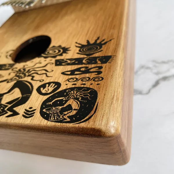 Đàn Kalimba 17 Phím Gỗ Mahogany Thổ Dân Classic KaLinh
