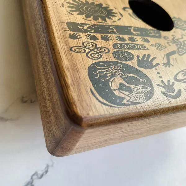 Đàn Kalimba 17 Phím Gỗ Mahogany Thổ Dân Classic KaLinh