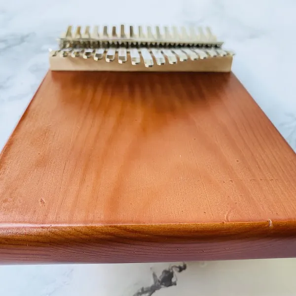 Đàn Kalimba 17 Phím Gỗ Mahogany Đỏ Nguyên Khối KaLinh