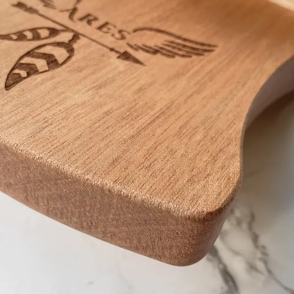 Đàn Kalimba 17 Phím Gỗ Mahogany Nguyên Khối Ares