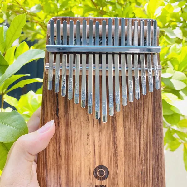 Đàn Kalimba 17 Phím Gỗ Mun Ebony Âm Đáy KaLinh