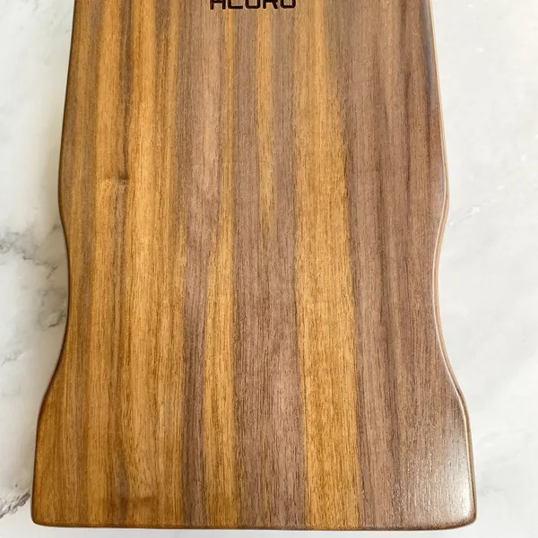 Đàn Kalimba 17 Phím Gỗ Nguyên Khối Bo Eo Walnut KaLinh