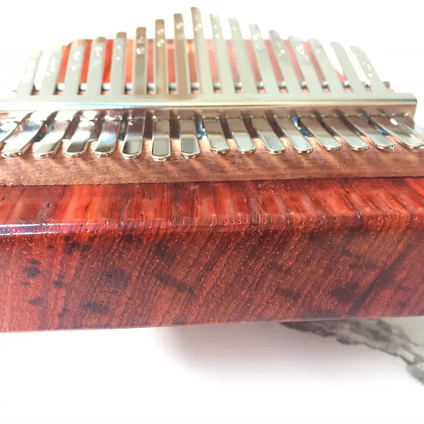 Đàn Kalimba 17 Phím Gỗ Nguyên Khối Hoa Lê Đỏ KaLinh