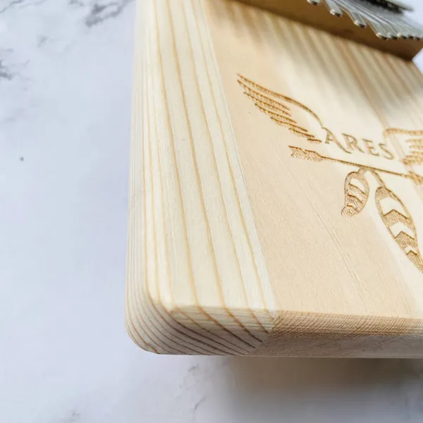 Đàn Kalimba 17 Phím Gỗ Vân Sam Nguyên Khối Ares