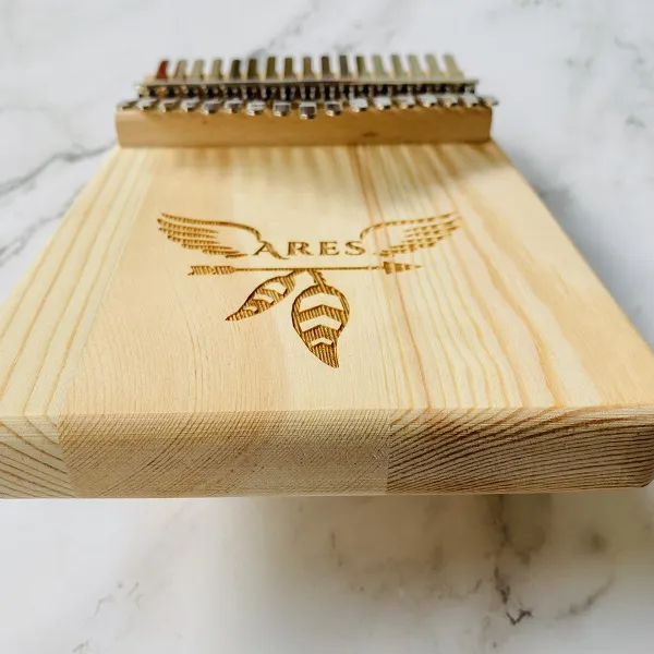Đàn Kalimba 17 Phím Gỗ Vân Sam Nguyên Khối Ares