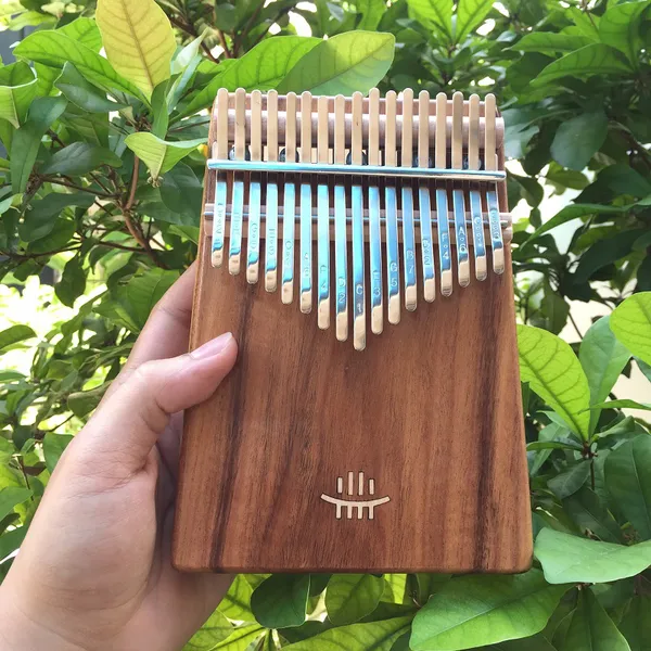 Đàn Kalimba 17 Phím Gỗ Keo Âm Đáy Classic Hluru KaLinh