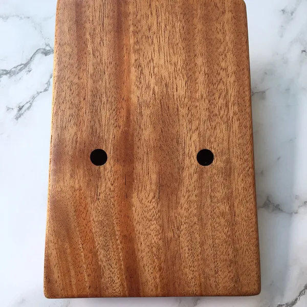 Đàn Kalimba 17 Phím Gỗ Mahogany Khảm Anh Đào Trắng KaLinh